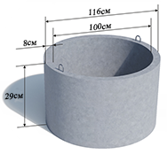бетонное кольцо КС-10.3